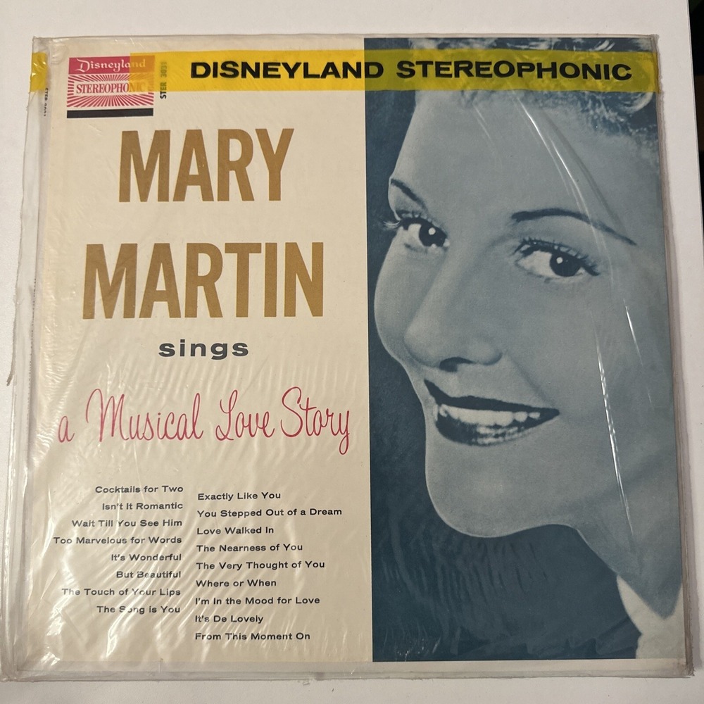 Disneyland Mary Martin sings a Musical Love Story Sealed Vinyl STER3031 LP